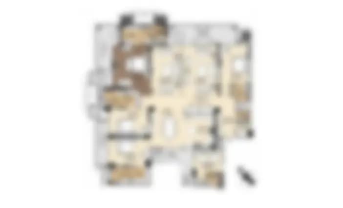 4 BHK floor plan