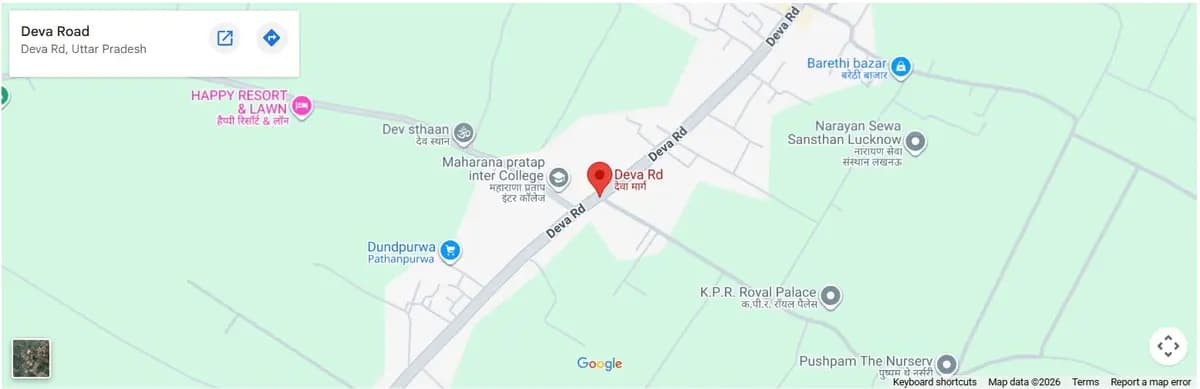 Location map view for Eiffel Palm Vista