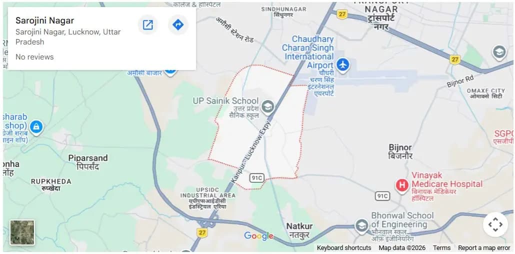 Location map view for JBBR Kanvas Phase 1