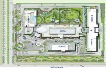 Office space floor plan