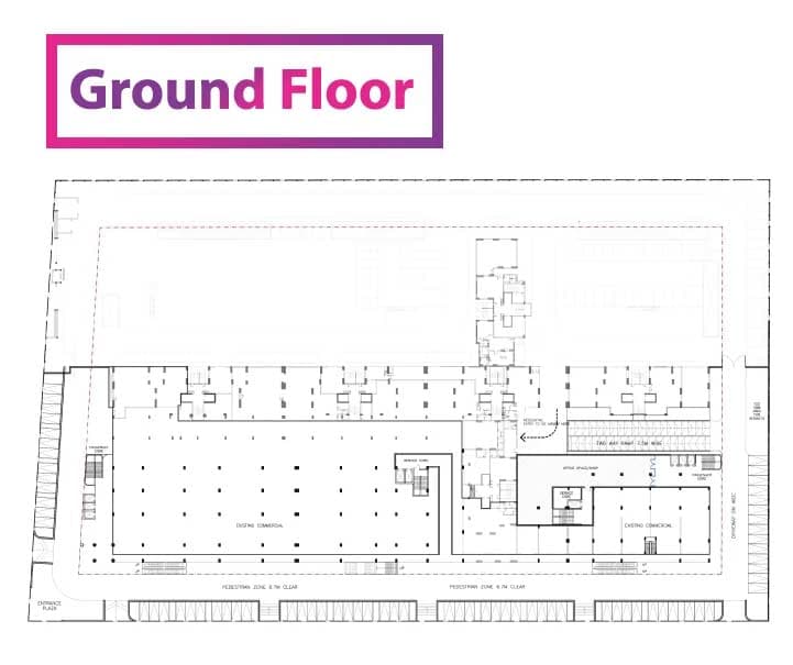 Joy Street business space floor plan